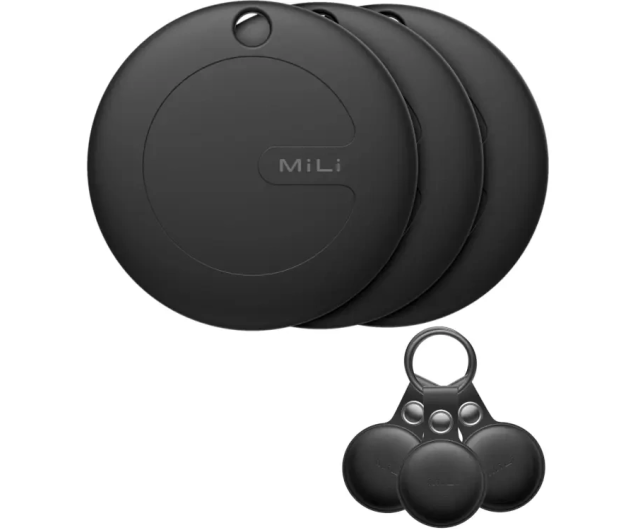 MiLi MiTag czarny dla Android + czarne etui 3szt - 1502838 - zdjęcie